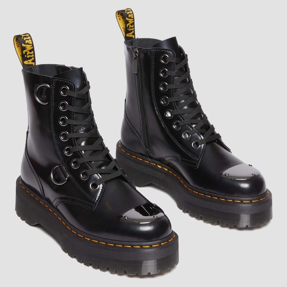 Dr. Martens Alt Jadon Leather Boots - Picture 2 of 8
